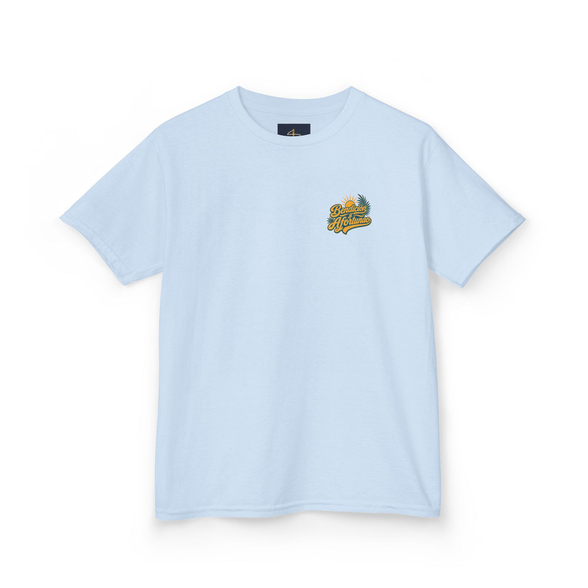 Bendecío y Afortunao Kids Tee