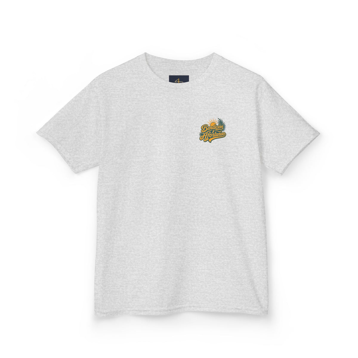 Bendecío y Afortunao Kids Tee