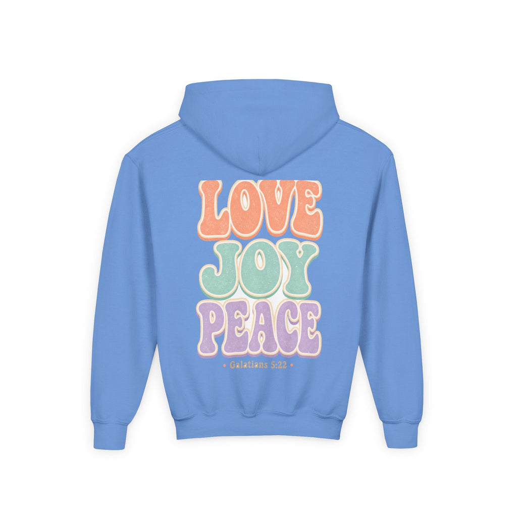 Love Joy Peace Youth Hoodie