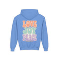 Love Joy Peace Youth Hoodie