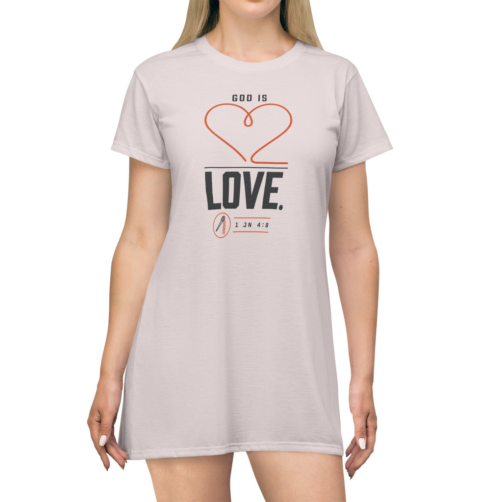 God Is Love Tee Dress