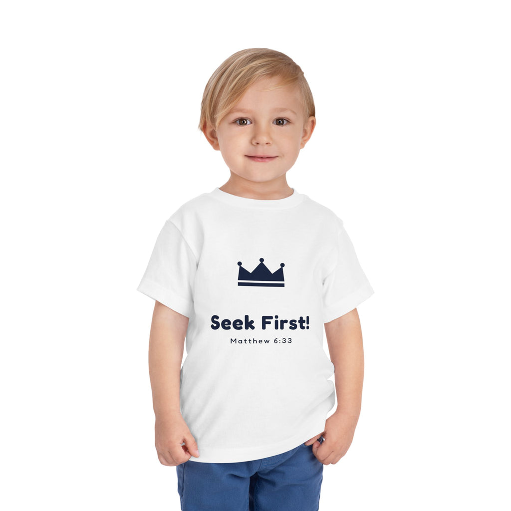 Seek First Crown Toddler Tee