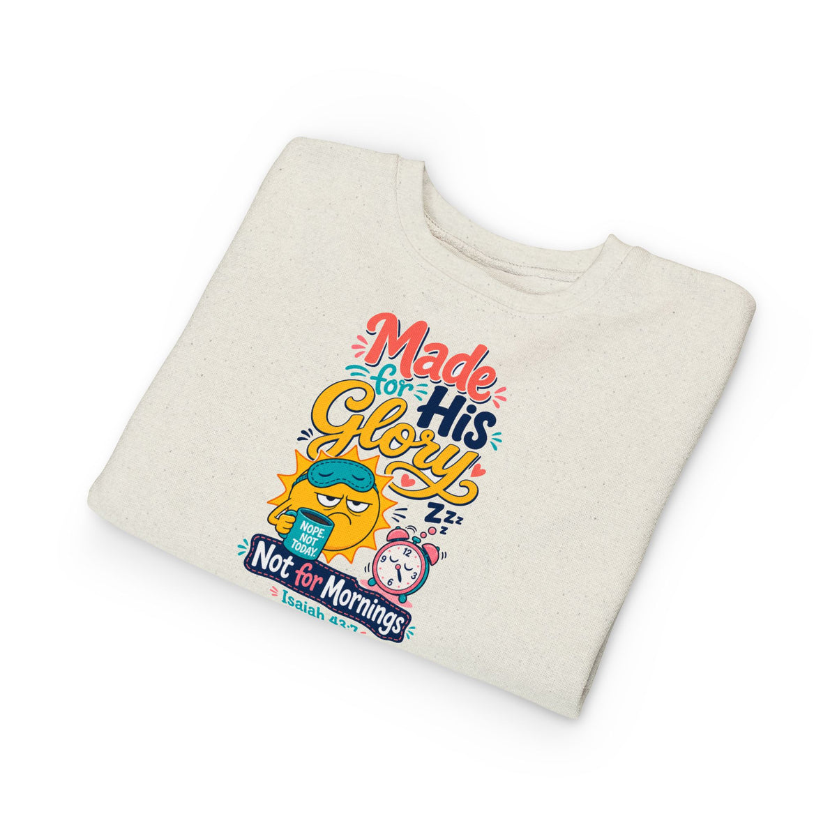 His Glory Toddler Sweatshirt