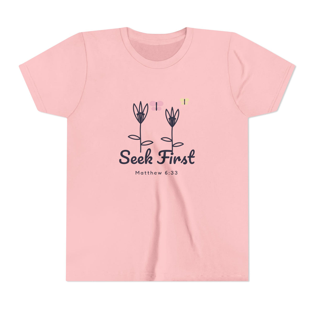 Seek First Lilies Youth Tee