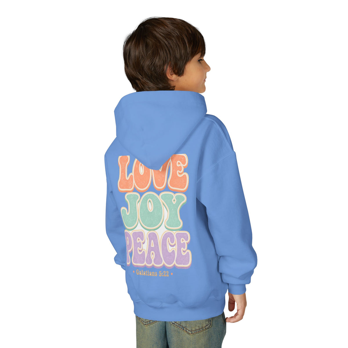 Love Joy Peace Youth Hoodie