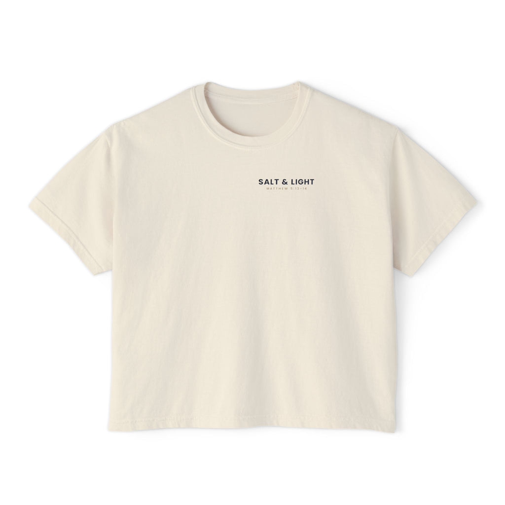 Salt & Light Women's Boxy Tee