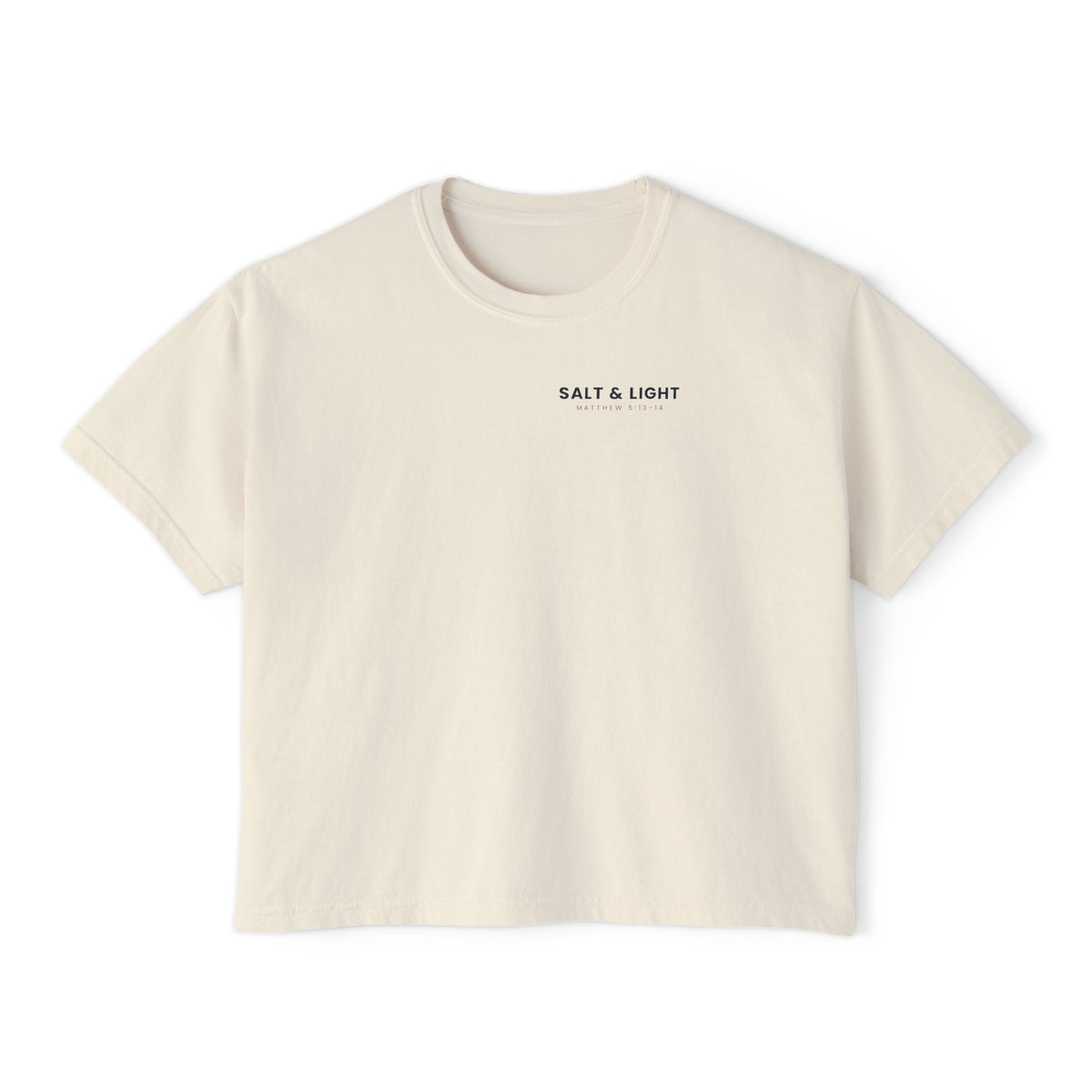 Salt & Light Women's Boxy Tee