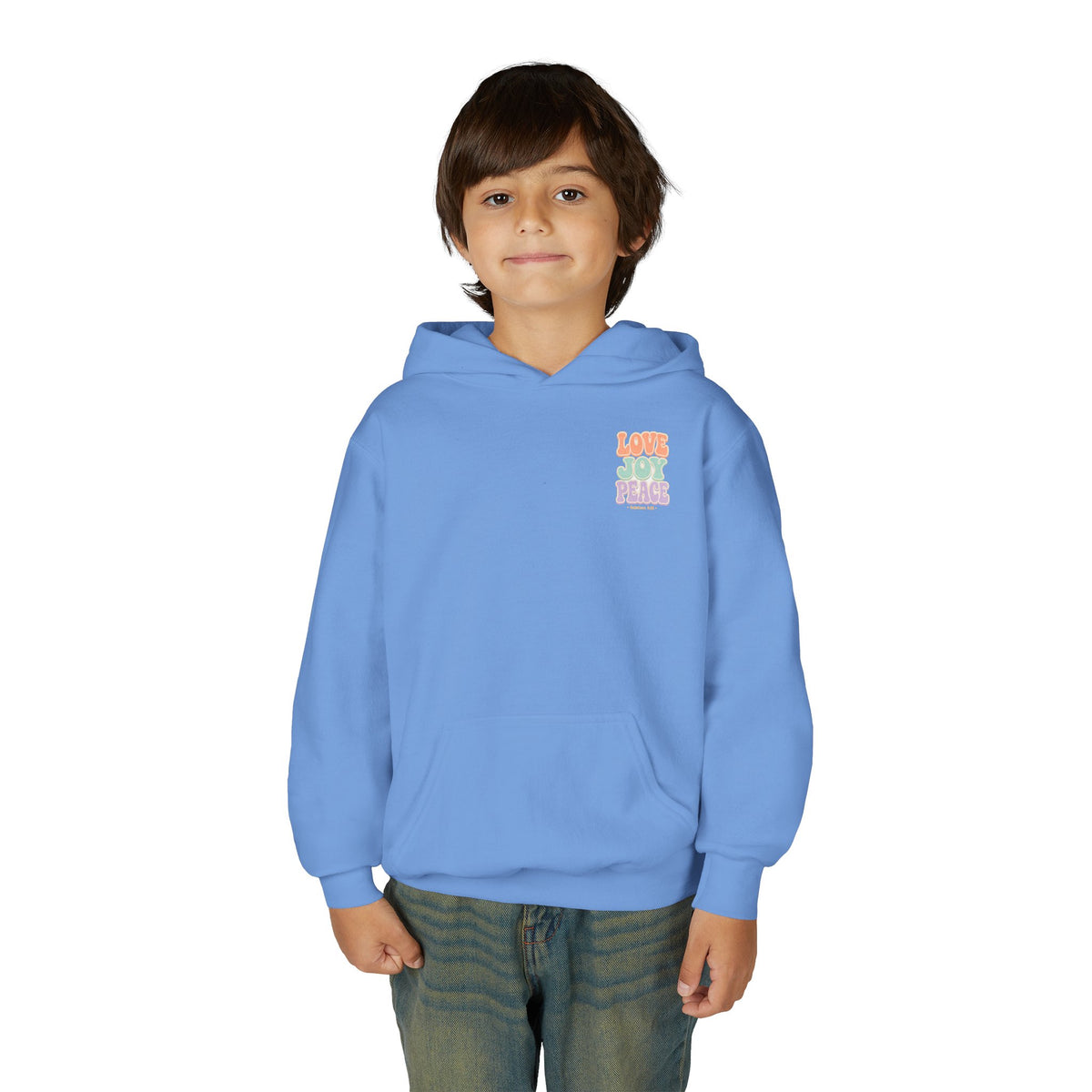 Love Joy Peace Youth Hoodie