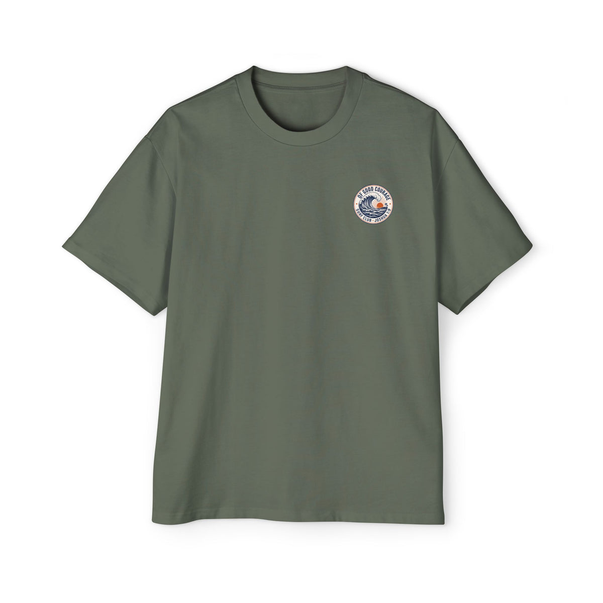 Of Good Courage Surf Club Oversized Tee