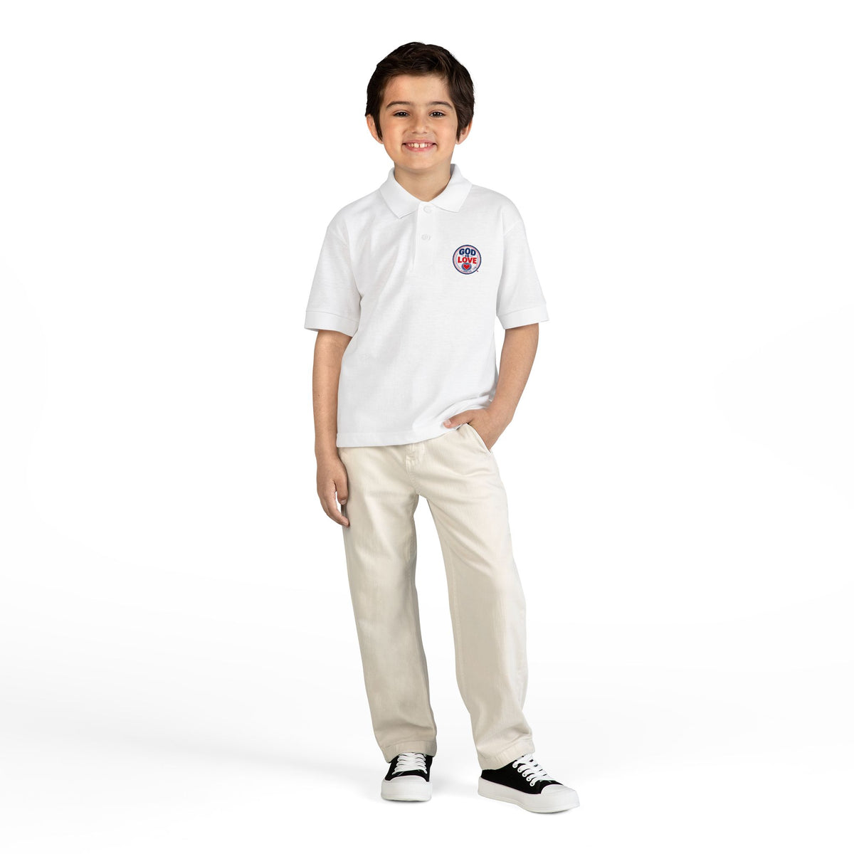 God Is Love Youth Polo