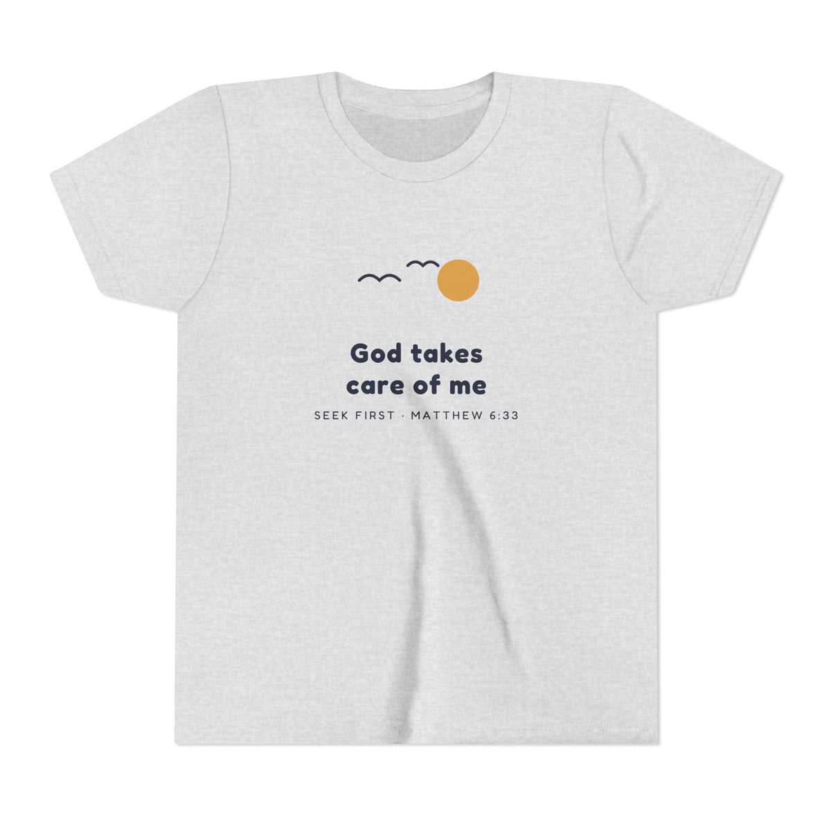 God Takes Care of Me Youth Tee