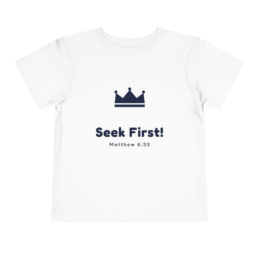 Seek First Crown Toddler Tee