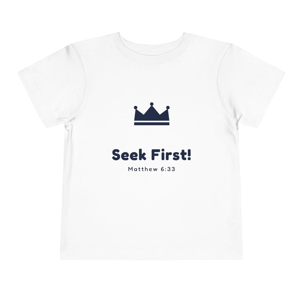 Seek First Crown Toddler Tee