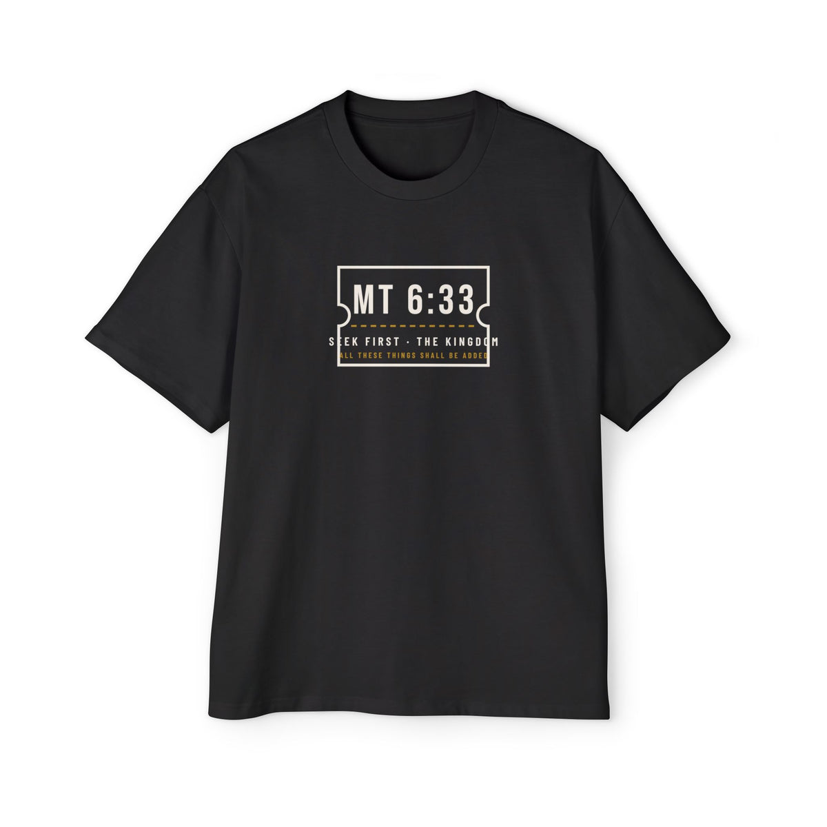 MT 6:33 Oversized Tee