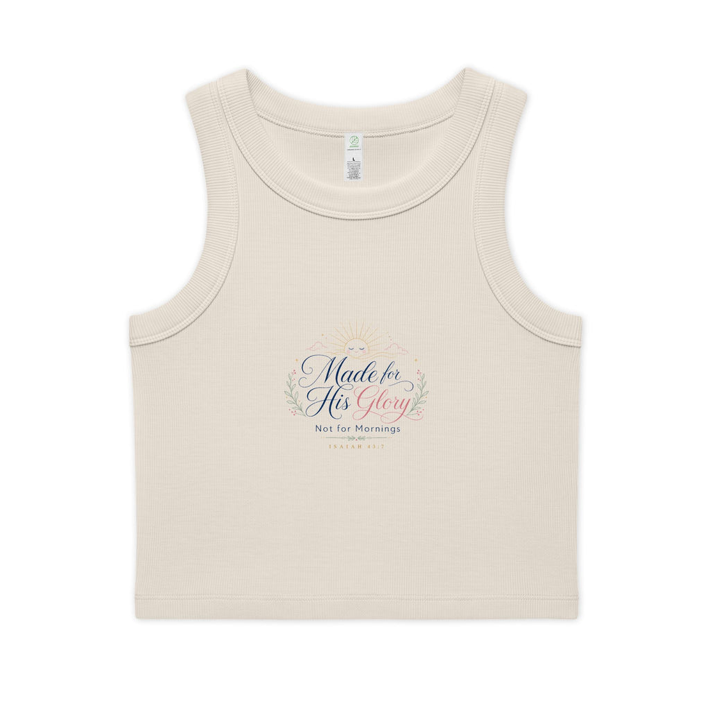 His Glory Crop Tank
