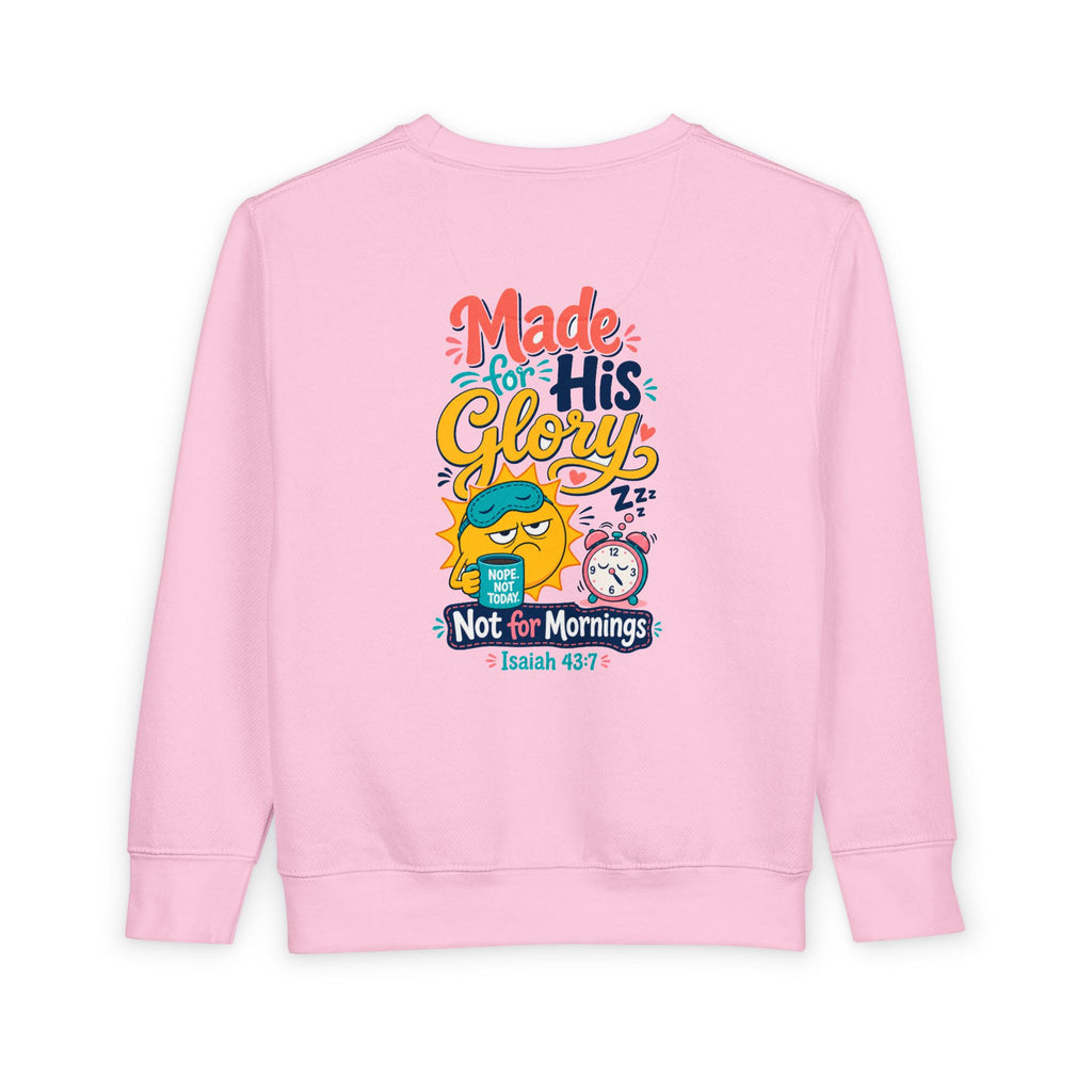 His Glory Toddler Sweatshirt