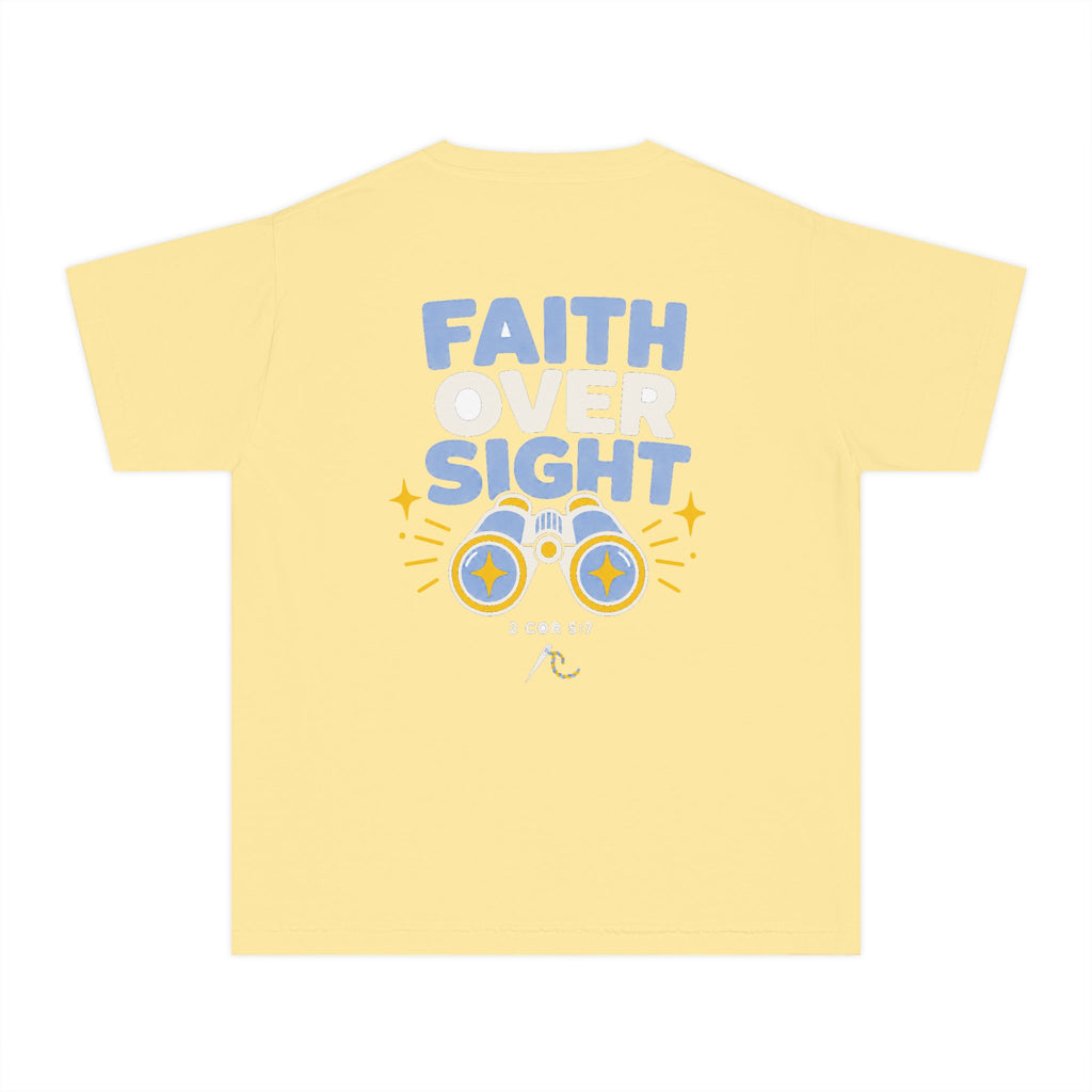 Faith Over Sight Youth Tee
