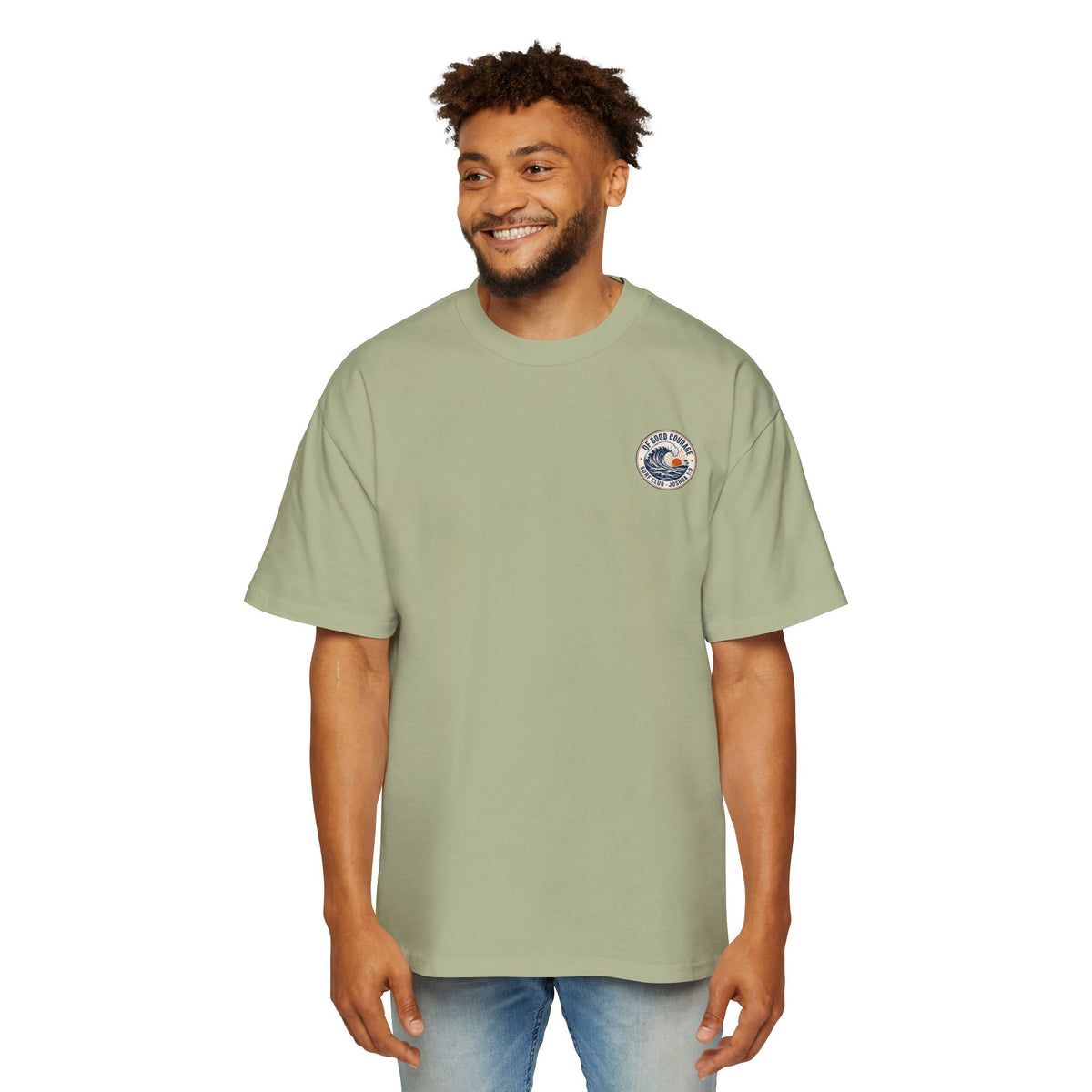 Of Good Courage Surf Club Oversized Tee