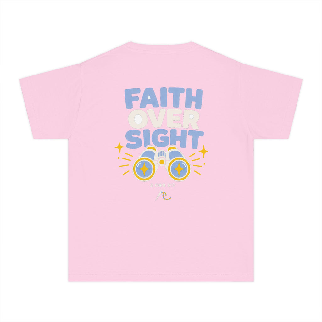 Faith Over Sight Youth Tee