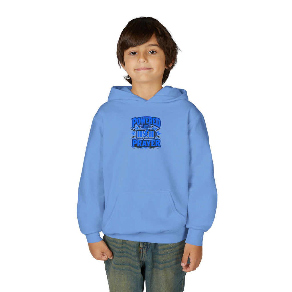 Powered by Prayer Youth Hoodie