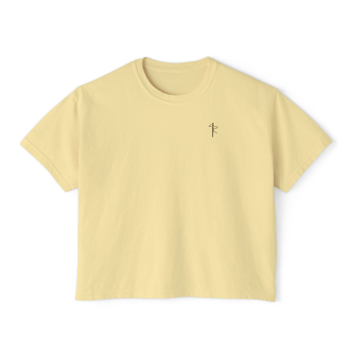 Live by Faith Crop Tee
