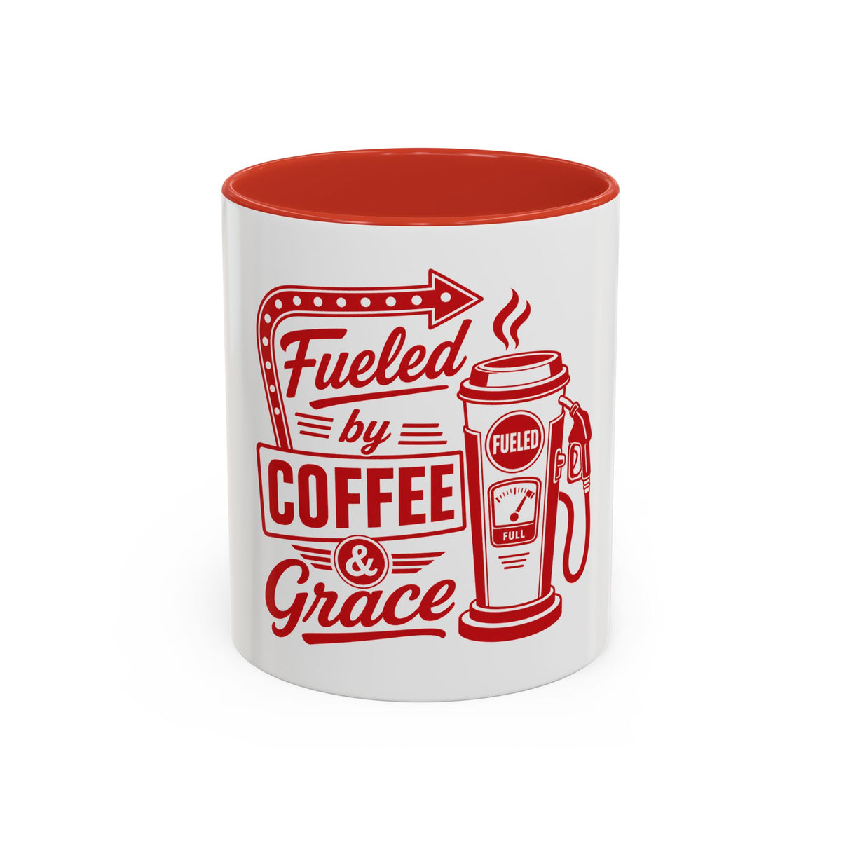 Fueled by Coffee & Grace Mug