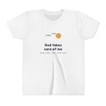 God Takes Care of Me Youth Tee