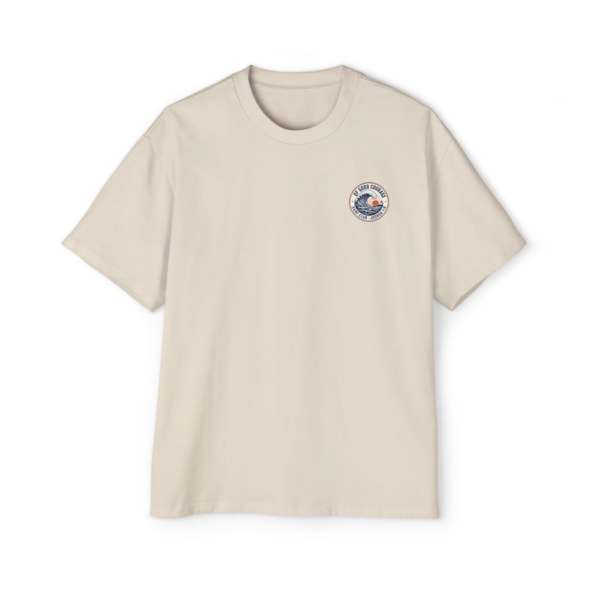 Of Good Courage Surf Club Oversized Tee