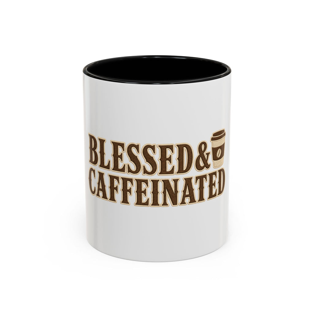 Blessed & Caffeinated Mug