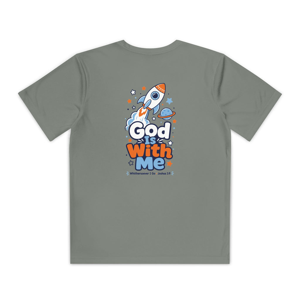 God With Me Youth Tee