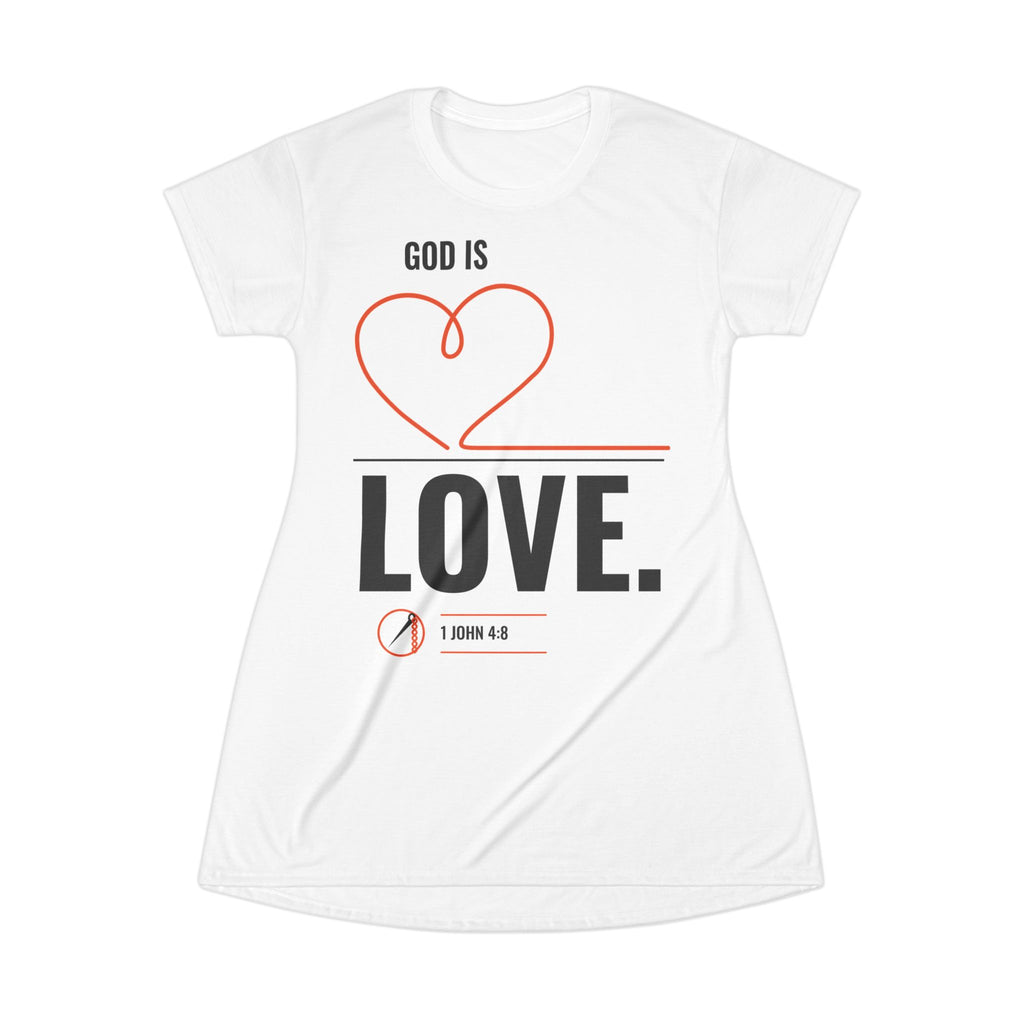 God Is Love Tee Dress