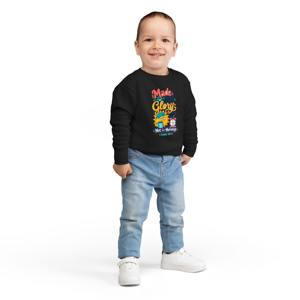 His Glory Toddler Sweatshirt
