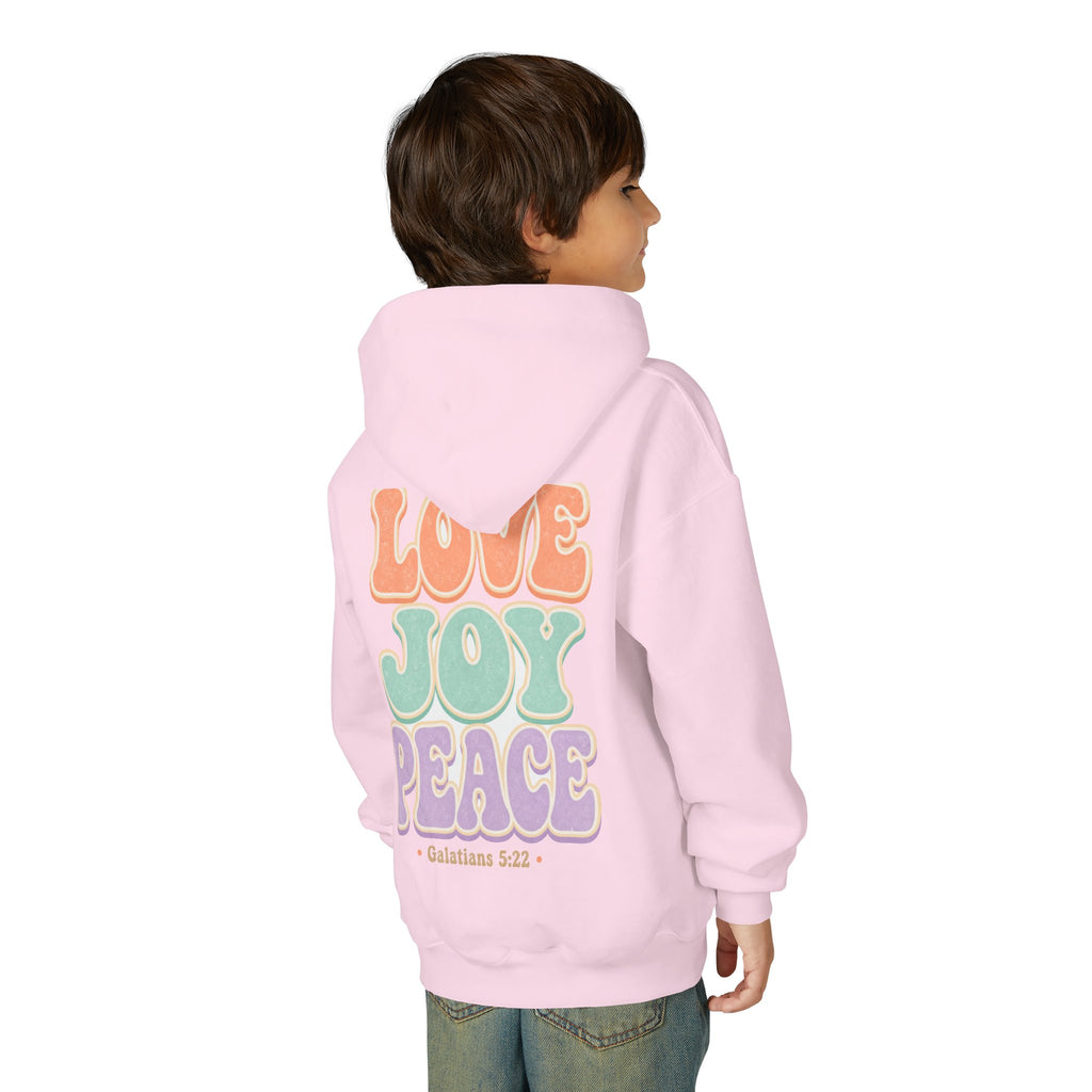 Love Joy Peace Youth Hoodie