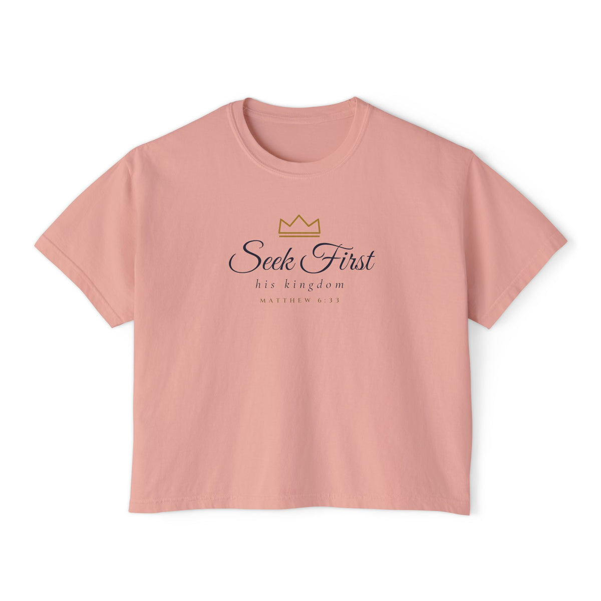 Seek First Crop Tee