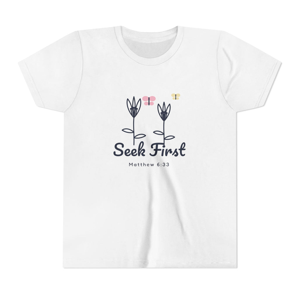 Seek First Lilies Youth Tee