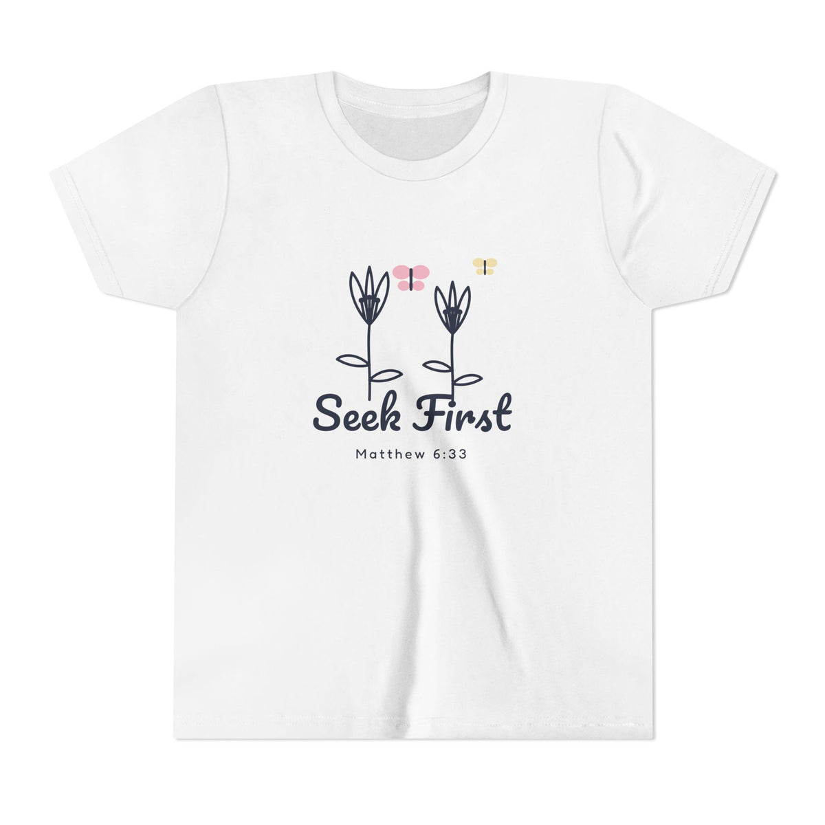 Seek First Lilies Youth Tee