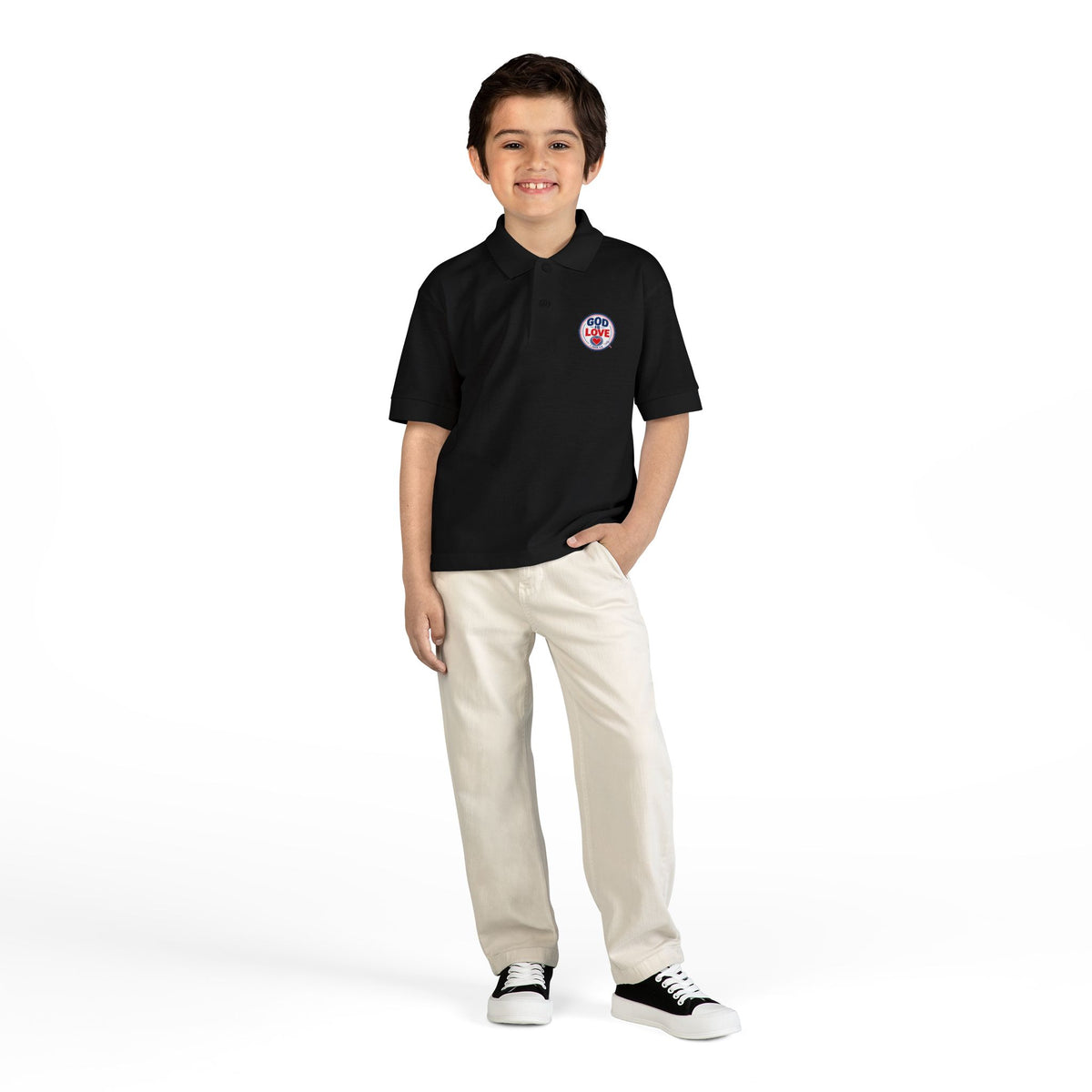 God Is Love Youth Polo