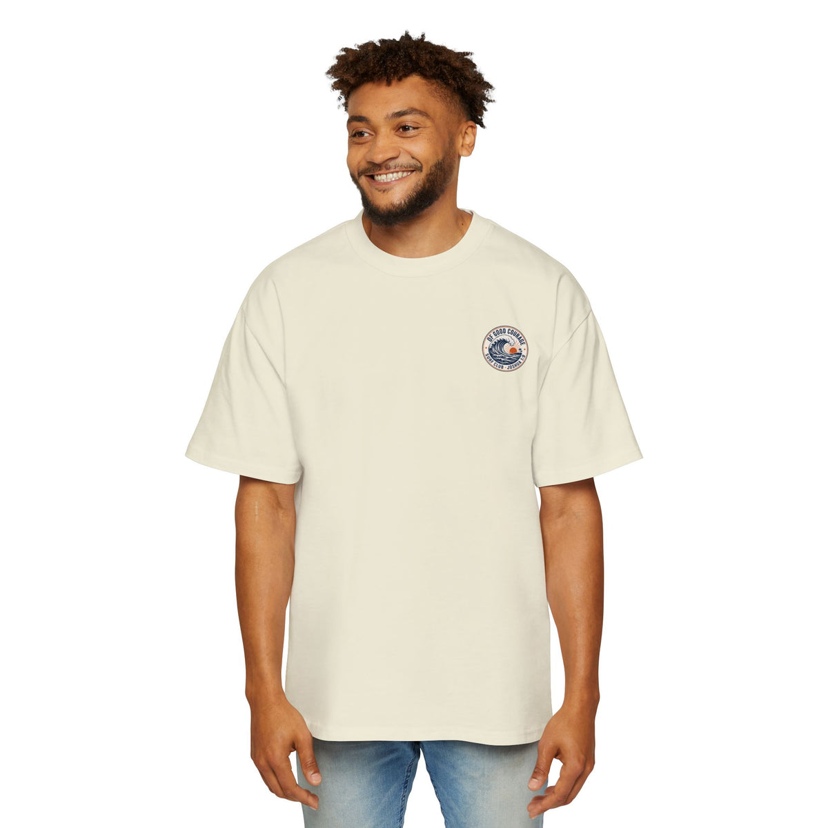 Of Good Courage Surf Club Oversized Tee