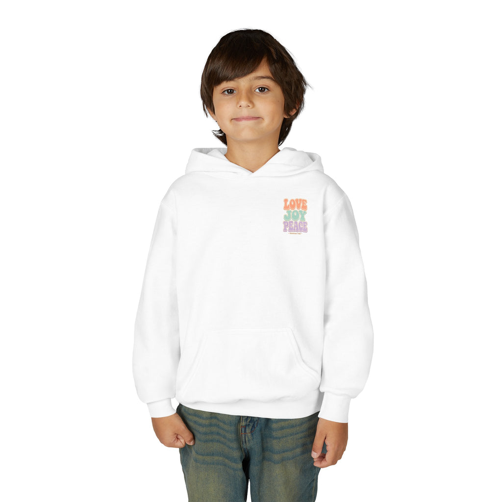 Love Joy Peace Youth Hoodie