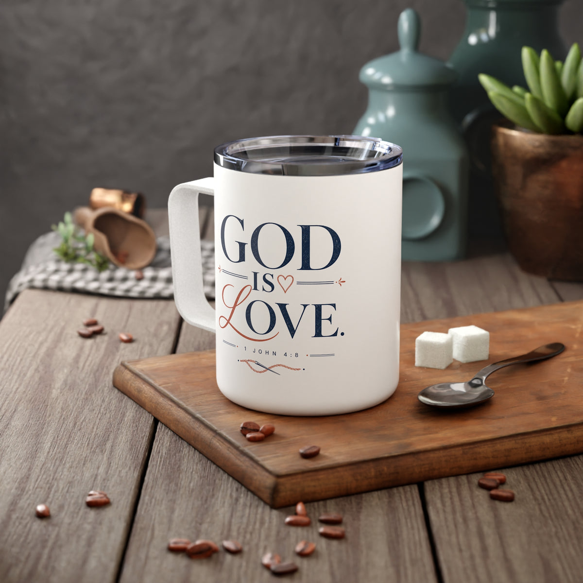 God Is Love Travel Mug