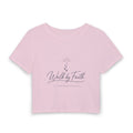 Walk by Faith Baby Tee