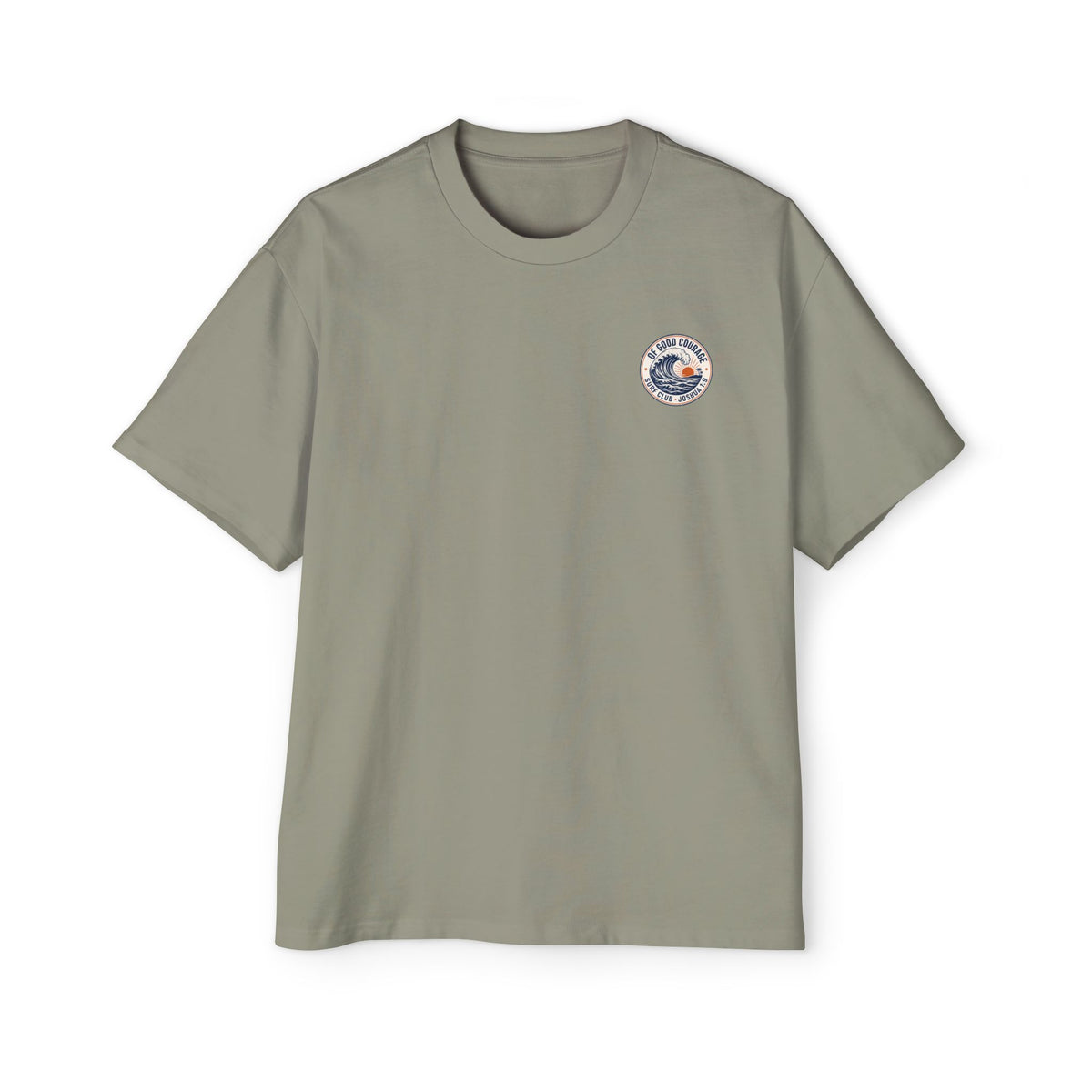 Of Good Courage Surf Club Oversized Tee