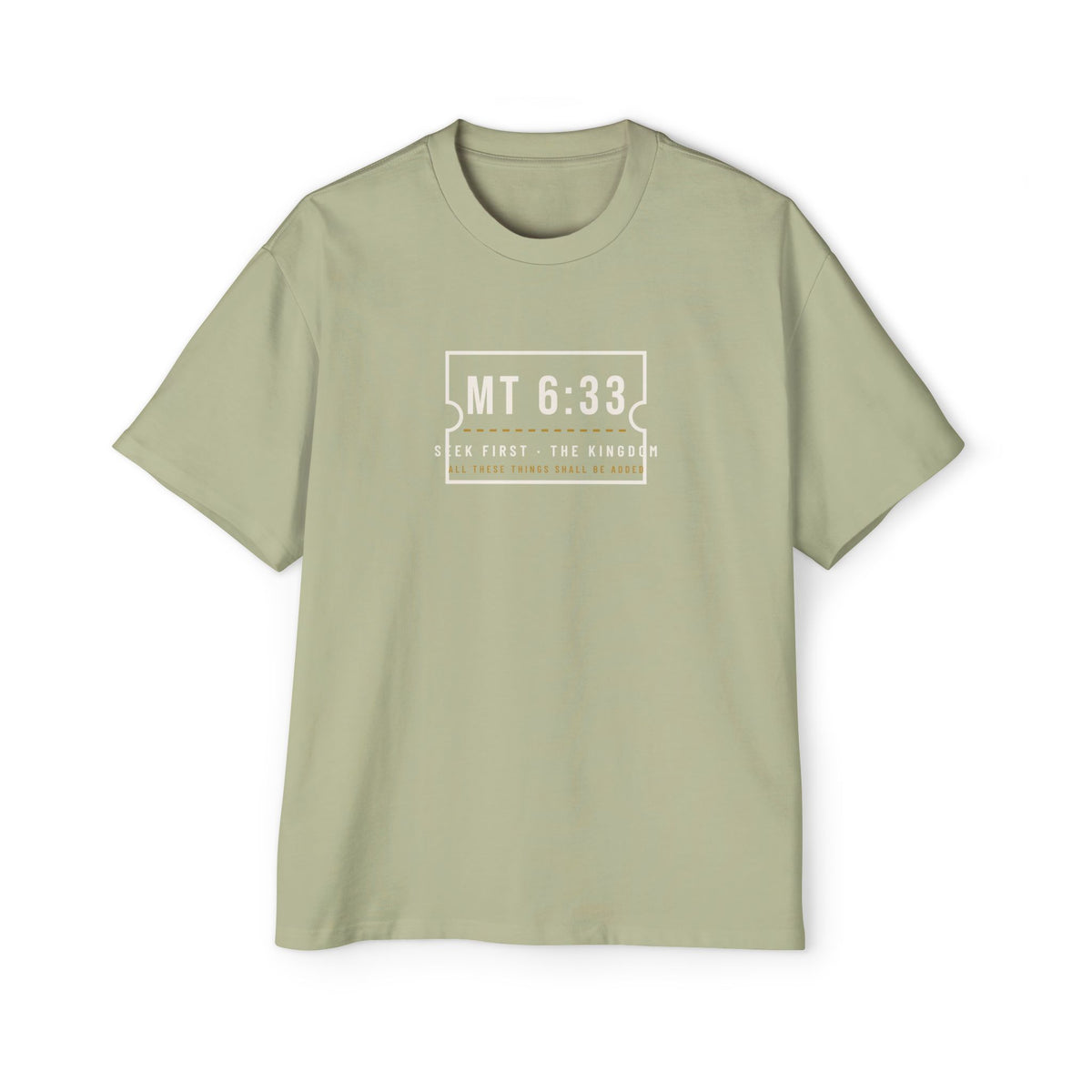 MT 6:33 Oversized Tee