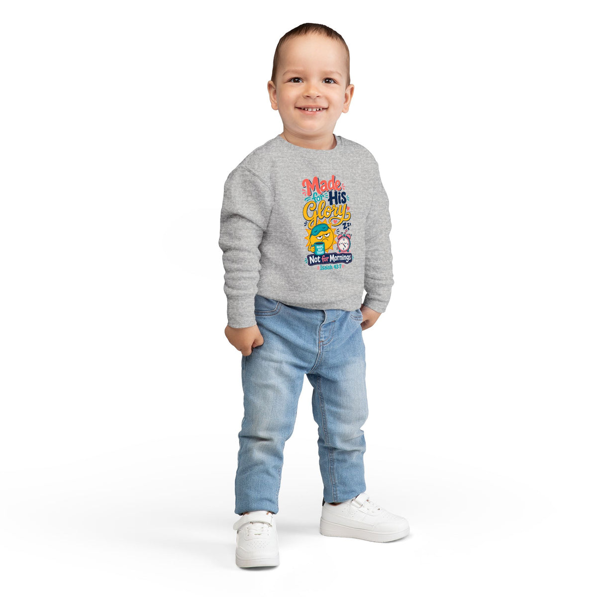 His Glory Toddler Sweatshirt