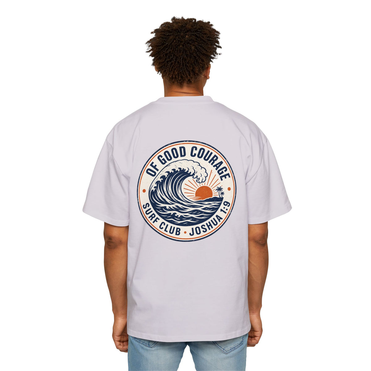 Of Good Courage Surf Club Oversized Tee