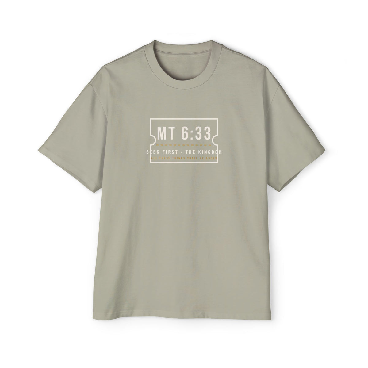 MT 6:33 Oversized Tee