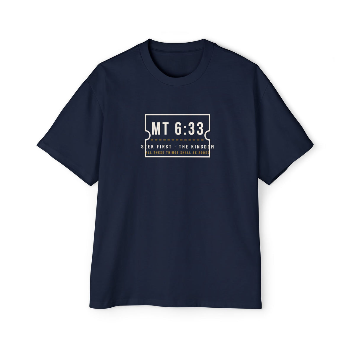 MT 6:33 Oversized Tee