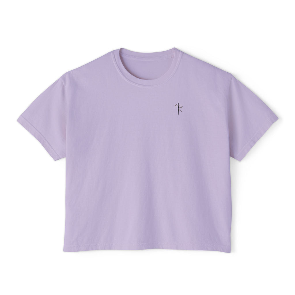 Live by Faith Crop Tee