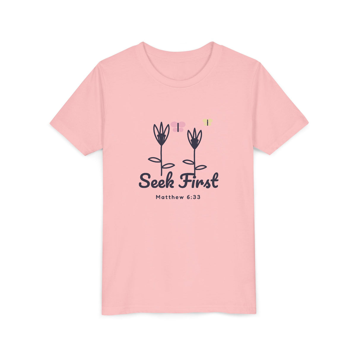 Seek First Lilies Youth Tee