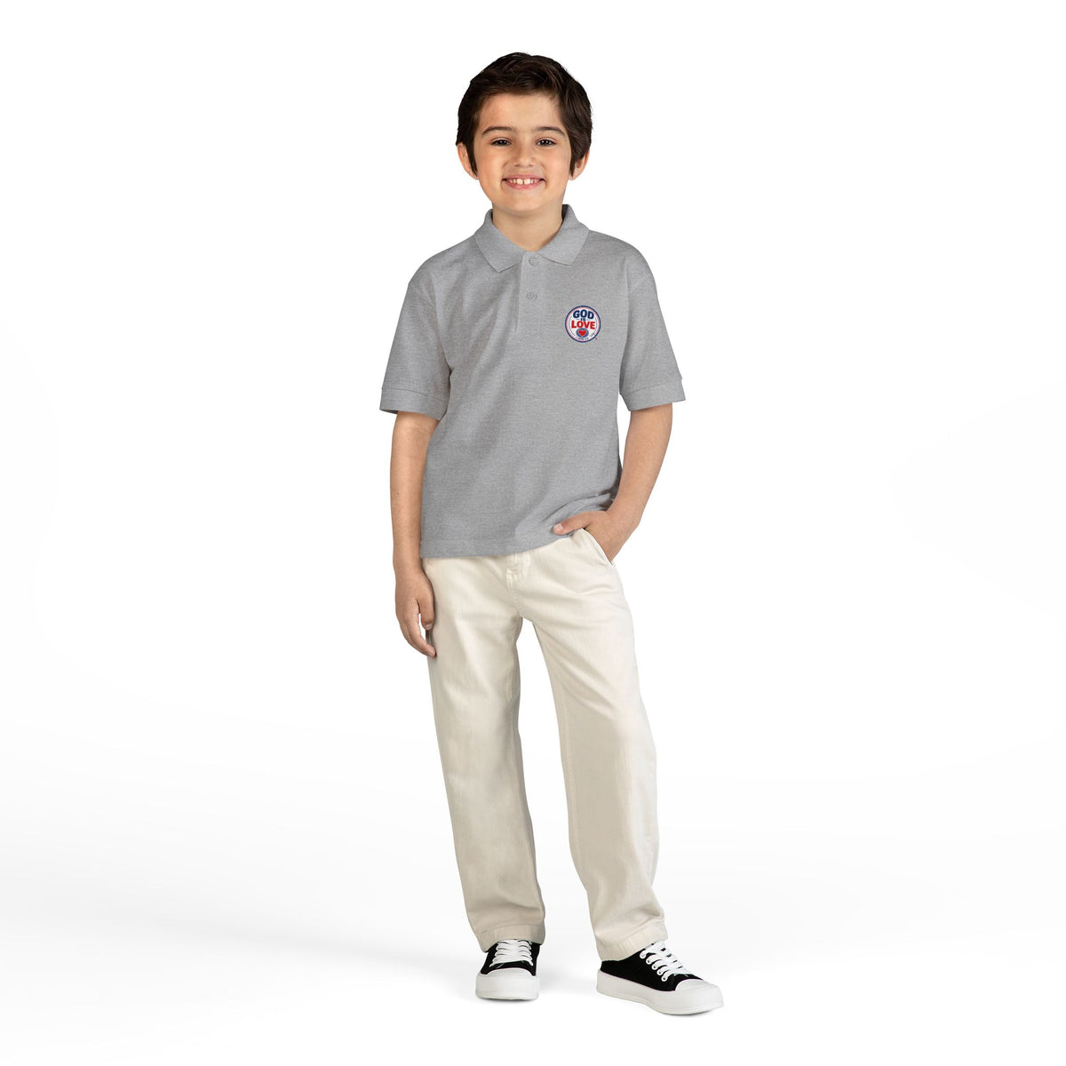 God Is Love Youth Polo